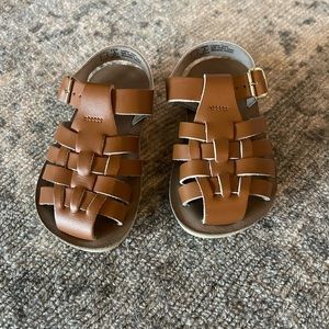 Salt Water Sandals by Hoy Shoe Surfer Sandal. Size 6